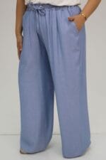 59006 Büyük Beden Bolpaça Xons Pantolon - Mavi - Large Moda - Görsel 2