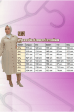 58071-1 Büyük Beden Önleri Torba Cepli Müslin Gömlek - Siyah - Large Moda - Görsel 3