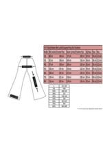 Büyük Beden Beli Lastikli İspanyol Paça Kot Pantolon - Buz Mavi - 9137-18 - Görsel 3