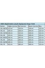 Büyük Beden Çıtçıtlı Kapüşonlu Penye Yelek - Bordo - 34001 - Görsel 3