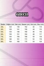 Büyük Beden Şerit Detaylı Keten Gömlek - Taba - 68031 - Görsel 6