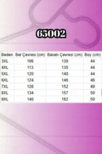 Büyük Beden Düğmeli Müslin Tunik Altı Etek İçlik - Siyah - 65002 - Görsel 3