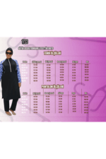 Büyük Beden Kolları Lastikli Boydan Düğmeli Müslin Pantolonlu Takım - Siyah - 57044 - Görsel 3