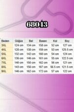 68043 Büyük Beden Toka Detaylı Double Tensel Tunik - Kahve - Large Moda - Görsel 3