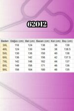 Büyük Beden Kolu Lastikli Desenli Micro Elbise - Siyah Çiçekli - 62012 - Görsel 5