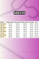 Büyük Beden Hakim Yaka Maroken Gömlek - Bej - 68039 - Görsel 6