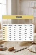 Büyük Beden Düşük Kol Penye Tunik - Siyah - 28092 - Görsel 8