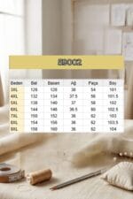 Büyük Beden Pile Detaylı Penye Pantolon - İndigo - 59002 - Görsel 4