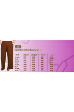 39000 Büyük Beden Yüksek Beli Lastikli Bol Paça Penye Pantolon - Lacivert - Large Moda - Görsel 3