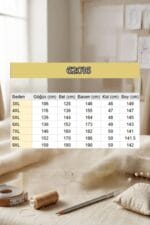 Büyük Beden Yapıştırma Taş Detaylı Sandy-Şifon Elbise - Siyah - 62016 - Görsel 6