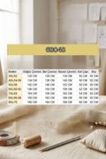 Büyük Beden Kolları Lastikli Jakar Çilek Gömlek - Kahve - 68048 - Görsel 3