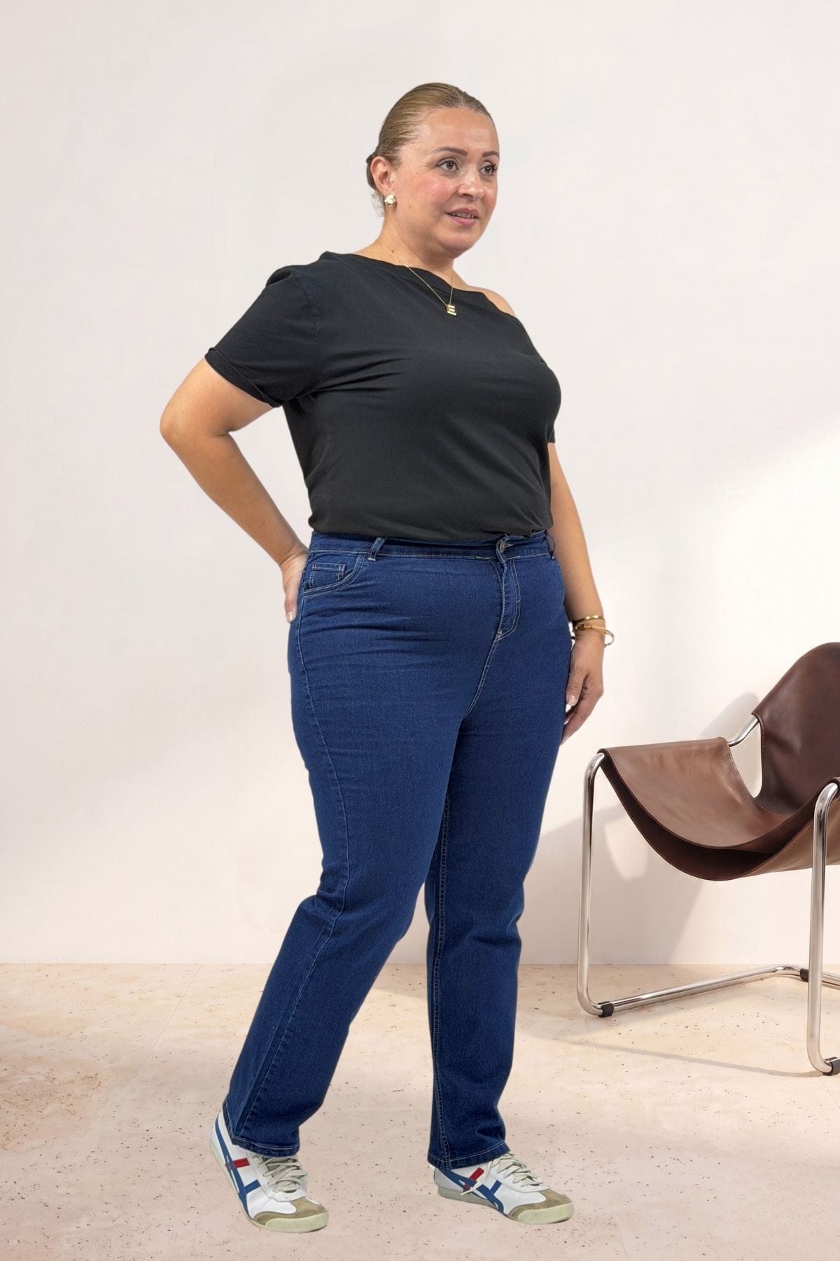 5053 Darpaça Kot Pantolon - Koyu Mavi 5053 Darpaça Kot Pantolon - Koyu Mavi
