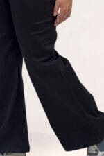Dikiş Detaylı Kot Pantolon - Füme - 5061 - Görsel 2