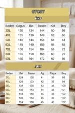 Büyük Beden Yelek-Pantolon Nora Takım - Bej - 67057 - Görsel 3