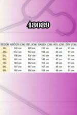 Büyük Beden Beyoğlu Taşlı Modal Tunik - Siyah - 48089 - Görsel 3