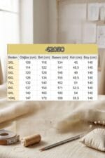 Büyük Beden Modal Kolsuz Elbise - Ekru - 42050 - Görsel 6