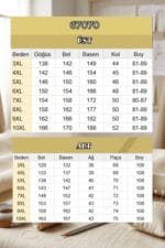 Büyük Beden Garni Detaylı Modal Pantolonlu Takım - Siyah - 67070 - Görsel 3
