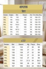 Büyük Beden Eteği Parça Detaylı Modal Pantolonlu Takım - Bordo - 67075 - Görsel 5