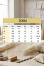 Cep Detaylı Borupaça Gabardin Pantolon - Lacivert - 5051 - Görsel 5