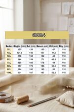Büyük Beden Kruvaze Yaka Kemeri Çıtçıtlı Modal Kap - Kahve - 63024 - Görsel 3