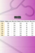 Büyük Beden Kolu Lastikli Kapüşonlu Melanj Keten Kap - Siyah - 63012 - Görsel 2