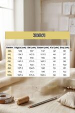 Büyük Beden Basic Penye Tunik - Lacivert - 38501 - Görsel 3