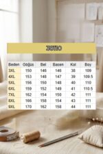 Büyük Beden Düşük Kol Penye Tunik - Antrasit - 38110 - Görsel 3