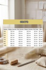 Büyük Beden Erkek Yaka Düğmeli Kısa Bürümcük Gömlek - Antrasit - 68078 - Görsel 6